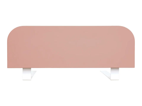 Barriera letto, protezione antifuga - rosa rosa pastello - sonno sicuro per i bambini - altezza regolabile - facile da montare