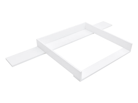Wickelaufsatz bianco adatto per cassettiera HEMNES larga 160 cm con pannello (copia)