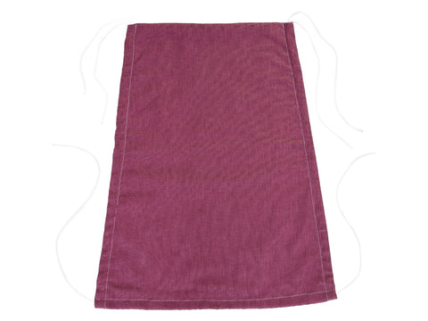 Tenda da sole in lino magenta scuro