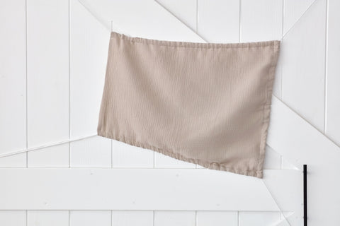 Vela ombreggiante in mussola beige