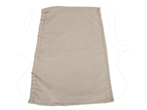 Vela ombreggiante in mussola beige