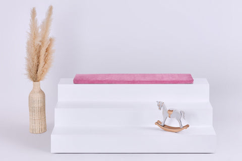 Cuscino per seduta per Ikea TROFAST Corduroy largo rosa
