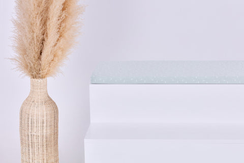 Copriseduta per Ikea TROFAST Mussola menta soffioni