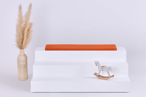 Cuscino per seduta per Ikea TROFAST doppio crepe rosso rosso autunnale