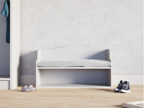 Kindersitzbank weiß