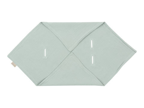 Coperta per seggiolino estivo in mussola menta
