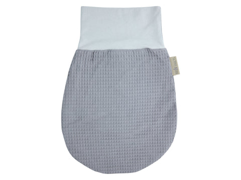 Pagliaccetto autunno inverno waffle piqué grigio