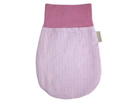 Pagliaccetto autunno inverno waffle piqué rosa