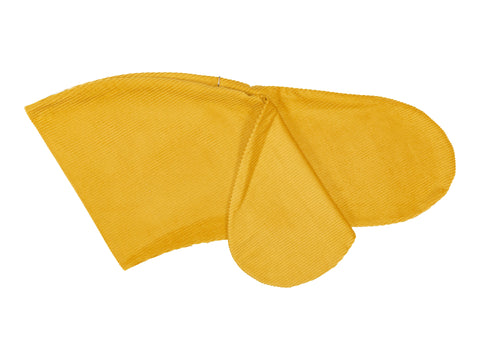Copricuscino da allattamento cordoncino largo giallo senape