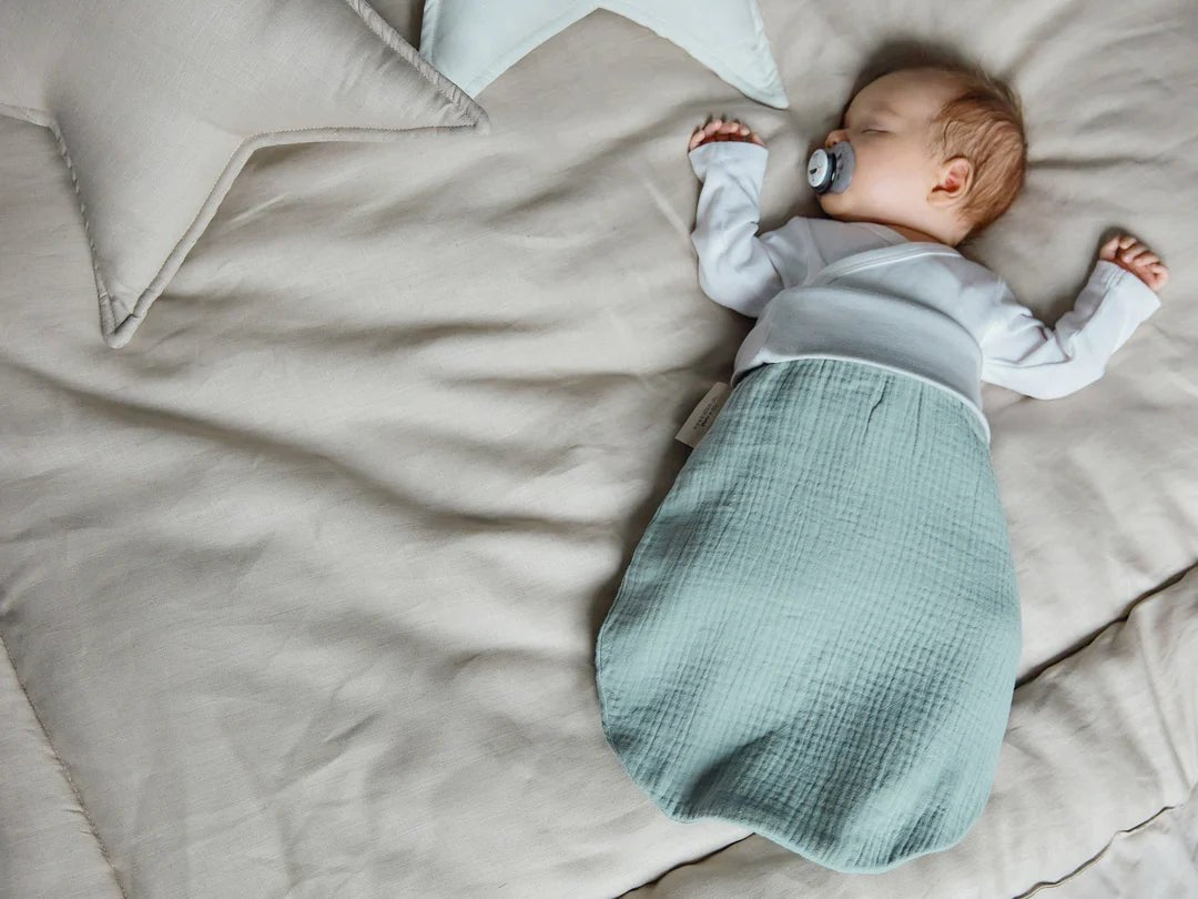 Mosebears Mosbears Sacco nanna invernale per bambini, 2,5 Tog, 100% cotone, diverse dimensioni dalla nascita fino a 24 mesi, adatto per tutto l'anno