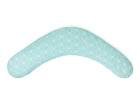 Farbe oder Motiv: weiße dünne Diamante auf Mint – Detailansicht