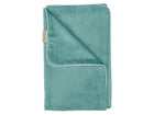 Babydecke Breitcord Mint – Detail