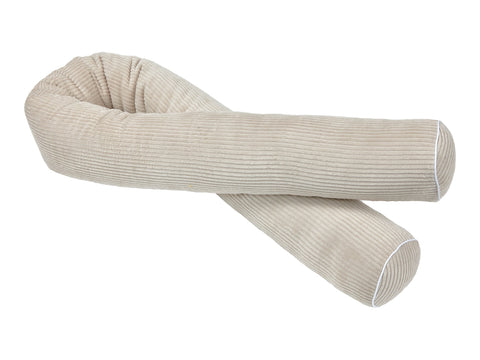 Rivestimento per fasciatoio Cord in velluto a coste beige taupe