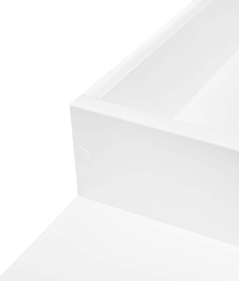 Rivestimento fasciatoio bianco adatto per cassettiera GULLABERG 168 cm con pannelli laterali di copertura