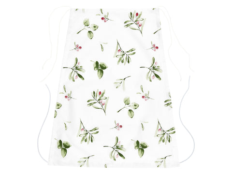 Rami della tenda verde rosso su bianco