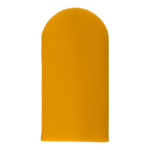 Pannello a parete arrotondato doppio crespo