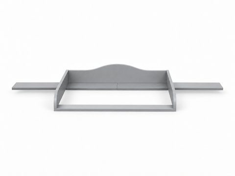 Accessorio fasciatoio bianco adatto per cassettiera HEMNES con pannello larga 160 cm