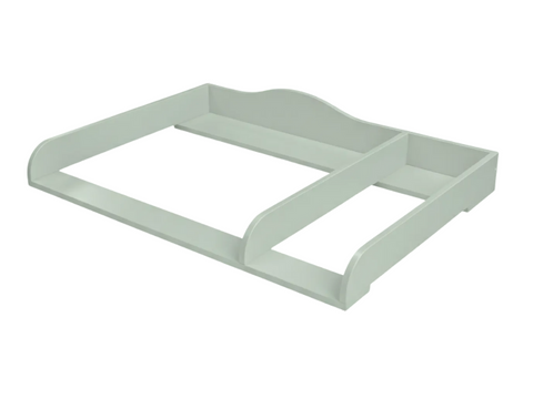 KraftKids copertura fasciatoio XXL verde pastello extra larga 108 cm con scomparto divisorio per HEMNES largo 108 cm