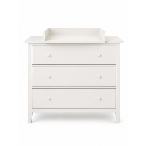 Rivestimento fasciatoio bianco adatto per la cassettiera GULLABERG con 3 cassetti (99 cm)
