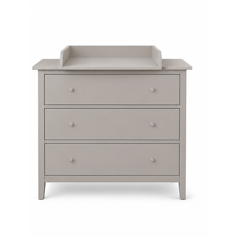 Piano fasciatoio grigio adatto per comò GULLABERG con 3 cassetti (99 cm)