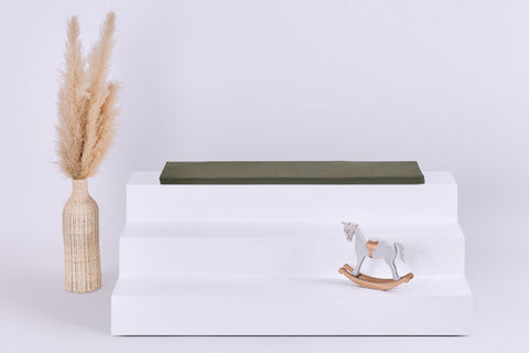 Copriseduta per Ikea TROFAST doppio crepe verde verde autunnale