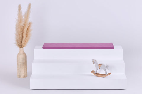Coprisedile per Ikea TROFAST Mussola porpora