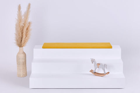 Copriseduta per Ikea TROFAST Doppio Crepe Giallo Senape
