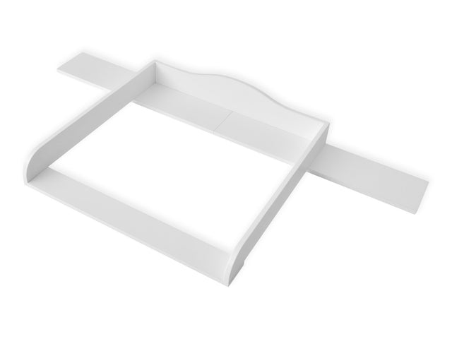 Accessorio fasciatoio bianco adatto per cassettiera HEMNES con pannello larga 160 cm