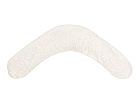 cuscino per allattamento di qualità con punti irregolari grigi su bianco