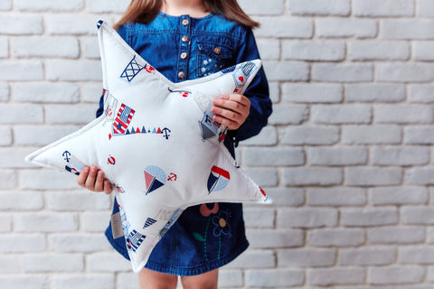 Cottage sulla spiaggia con cuscino a stella