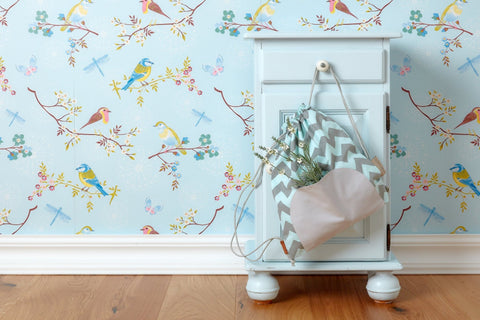 Borsa da palestra Chevron grigio chiaro e menta