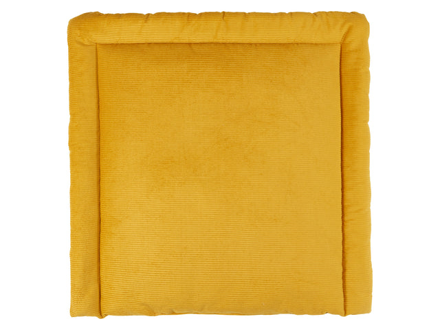 Materassino fasciatoio con cordoncino largo giallo senape