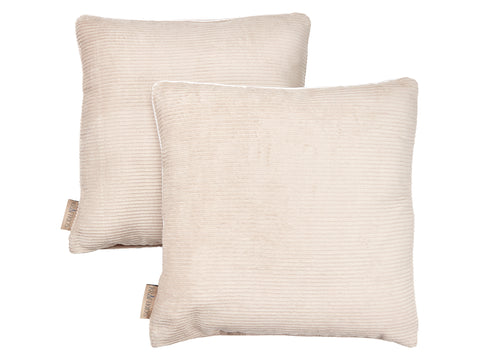 Fodera per cuscino cordoncino largo beige tortora