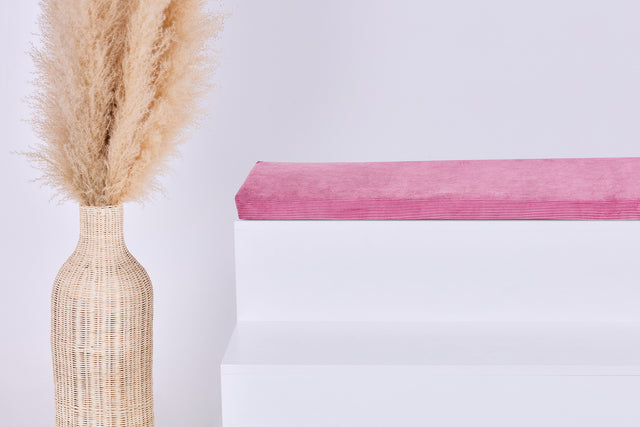 Coprisedile per Ikea STUVA/SMÅSTAD KALLAX Cord cordone largo rosa